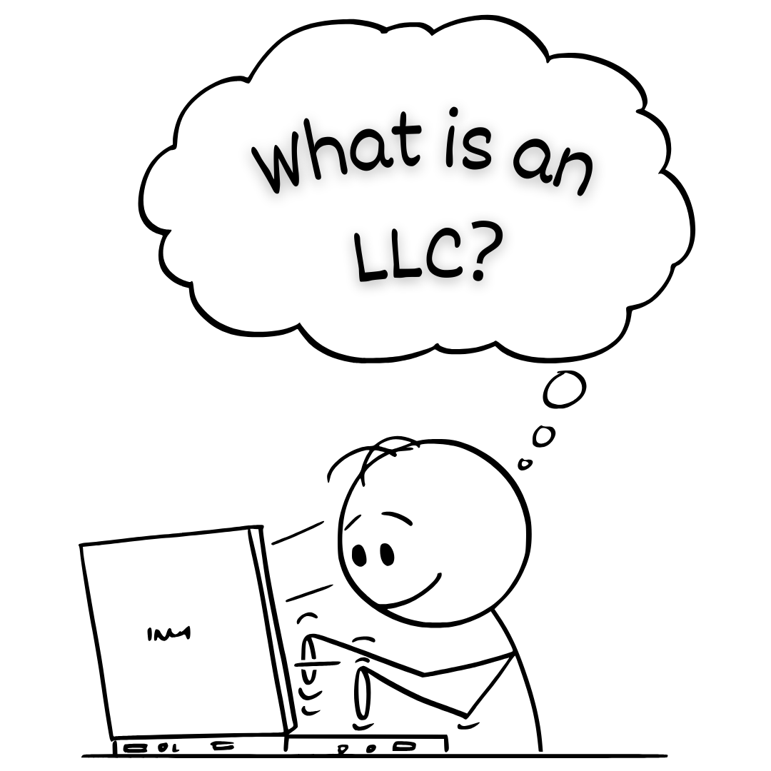 A man is looking for what is an LLC?