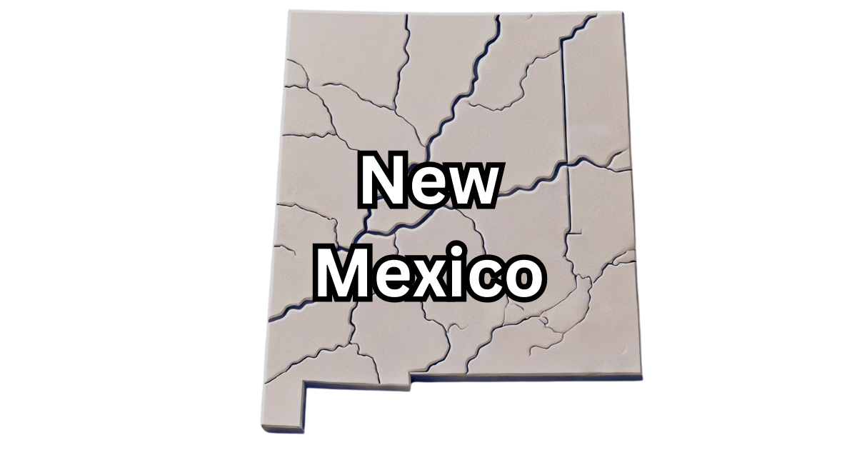 New Mexico Map