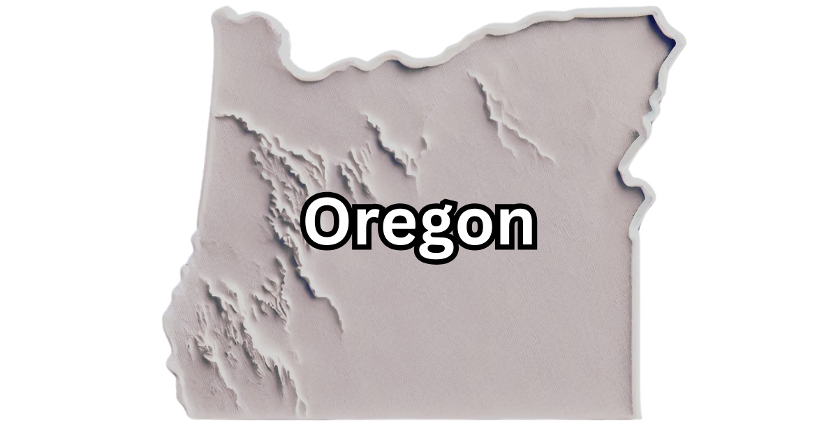 Oregon Map
