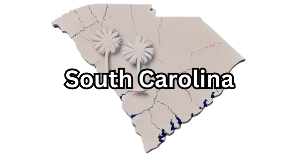 South Carolina Map