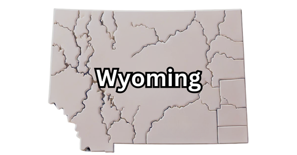 Wyoming Map